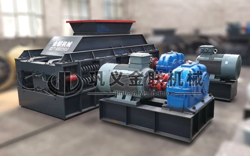 大型直連對輥破碎機-萬向軸鏈接破碎機-高壓力對輥制砂機價格