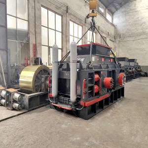 2PG1510大型直連式液壓對輥破碎機發貨圖片