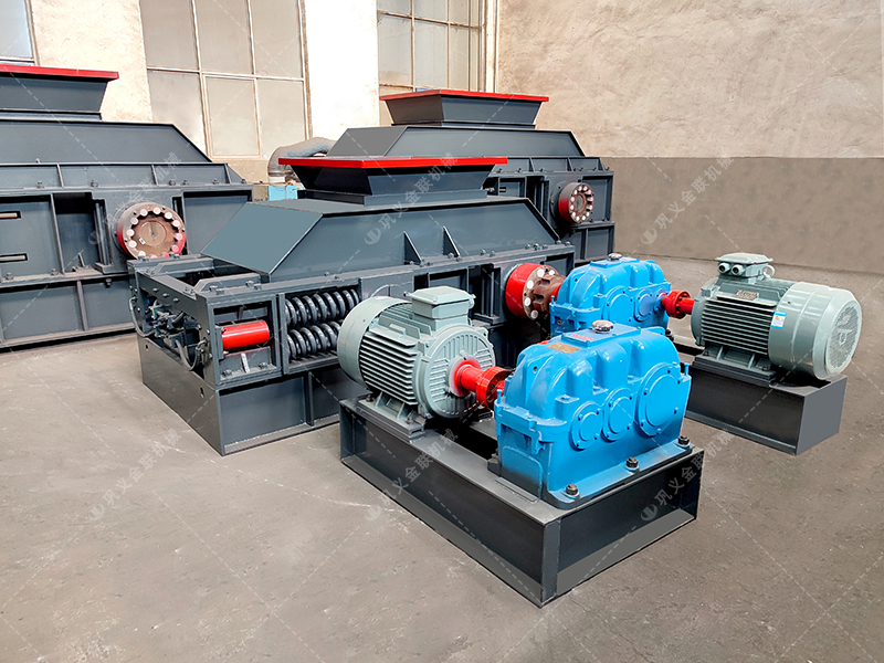 1007型彈簧式對輥破碎機(jī)設(shè)備發(fā)往江西