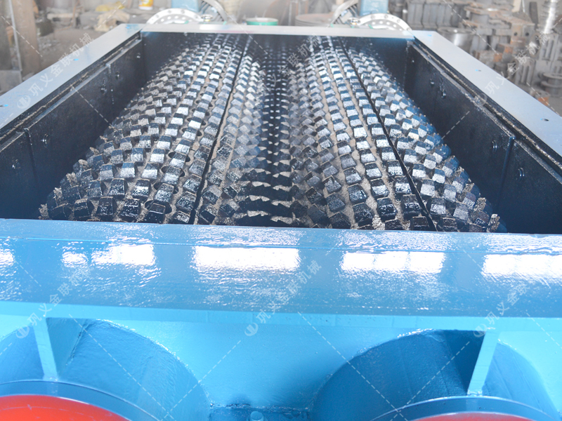 中型強力齒輥式破碎機發貨圖片_發往山西太原_煤礦破煤