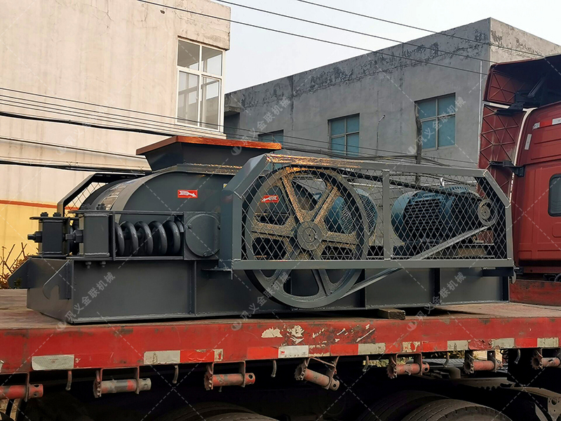 2臺2PGC雙齒輥破碎機發貨圖片_發往新疆哈密_破碎原煤