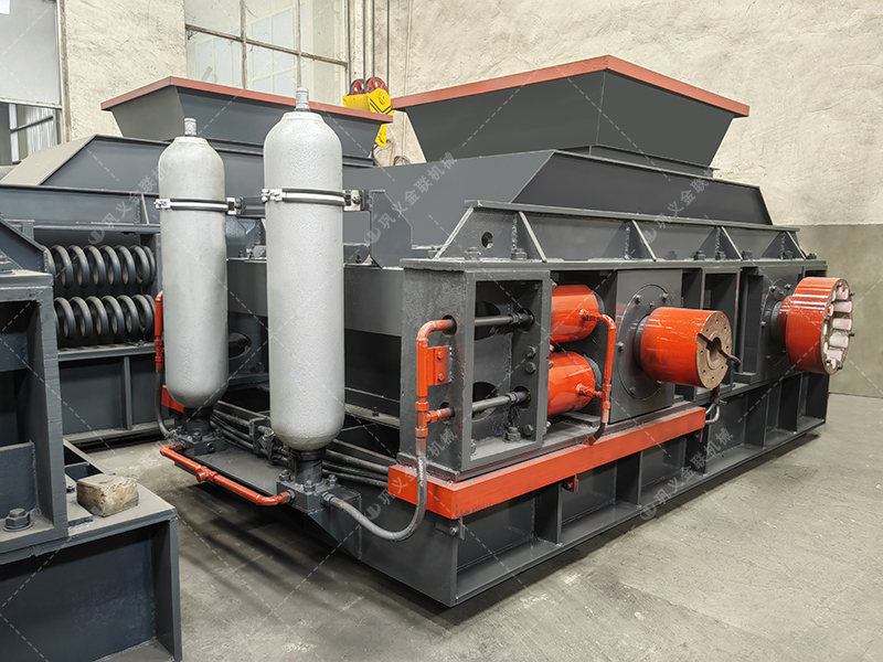 時產(chǎn)80-100噸液壓對輥破碎機用哪個型號，多少錢一臺？