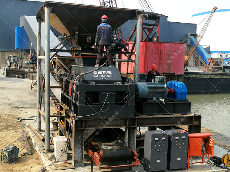 大理石下腳料制砂機-對輥制砂機廠家哪家好？