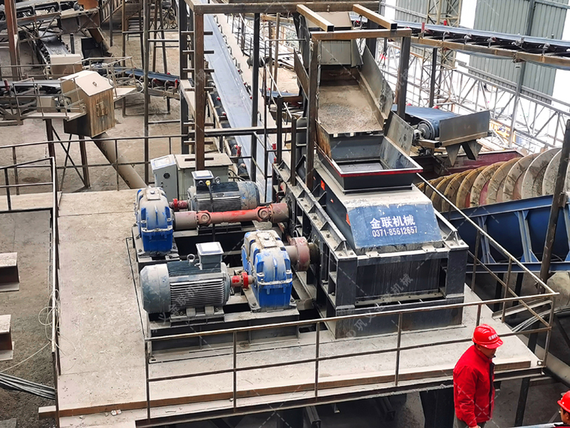 干混砂漿品質不穩定?對輥制砂機助你打造質優砂漿! 干混砂漿品質不穩定?對輥制砂機助你打造質優砂漿!