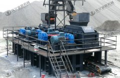 時產100噸風化砂制砂機的型號哪些合適，多少錢一臺？