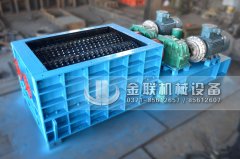 中型強力齒輥式破碎機發(fā)貨圖片_發(fā)往山西太原_煤礦破煤